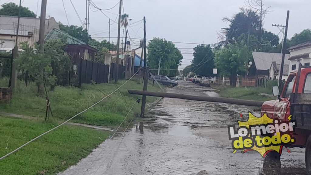 Todas las áreas provinciales abocadas a paliar los efectos del temporal en el sur de Corrientes