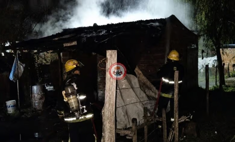 Mercedes: un hombre murió atrapado en el incendio de su vivienda