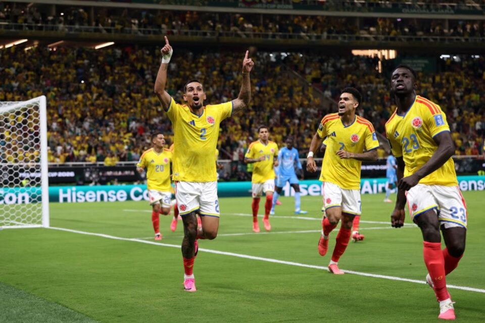 Colombia venció 1-0 a Congo, es primera en su grupo y se clasificó a la próxima fase del Mundial