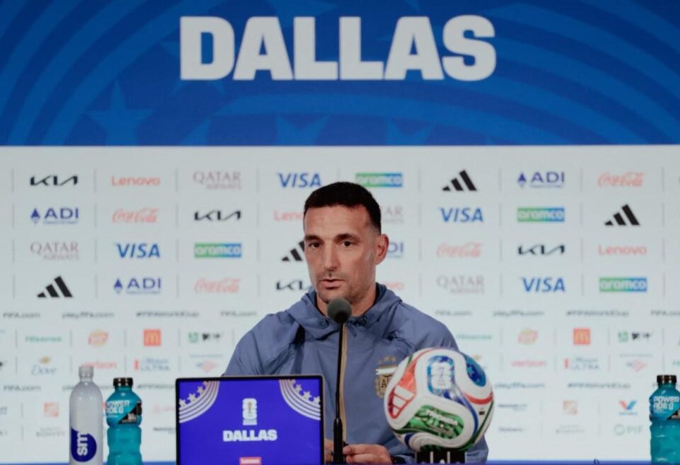 Scaloni confirmó que Messi «jugará algunos minutos» contra Jordania y le marcó la cancha al resto