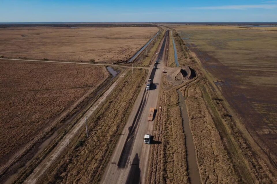 Valdés destacó el avance de la Ruta 126 financiada íntegramente con recursos de Corrientes