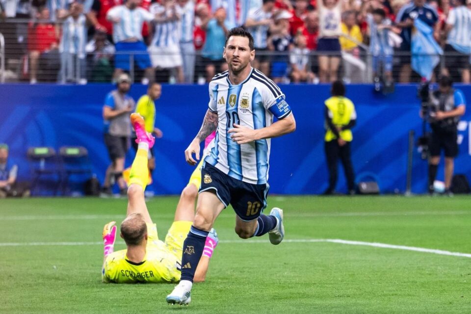 Selección Argentina Messi se convirtió en el máximo goleador en la historia de los Mundiales