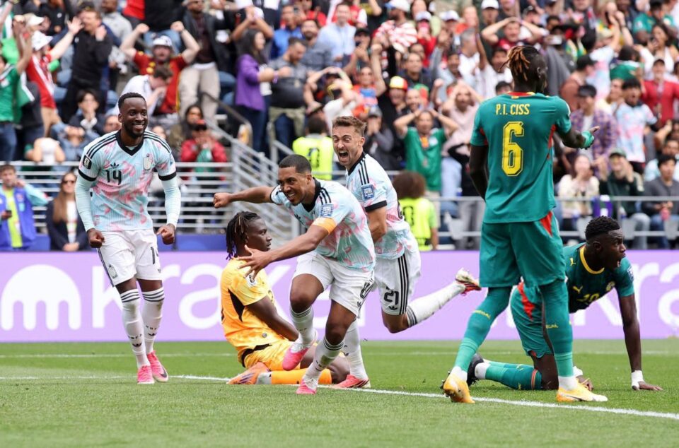 Épico y agónico triunfo de Bélgica frente a Senegal en tiempo extra