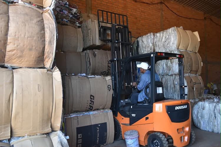 Economía circular en Santo Tomé: la Planta de Reciclaje reinsertó 46 toneladas de materiales al circuito industrial