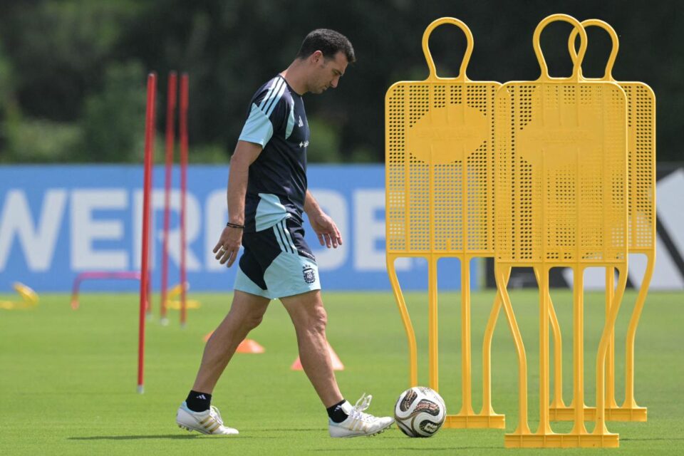 Los campeones no descansan: la Selección Argentina se entrenó tras la hazaña